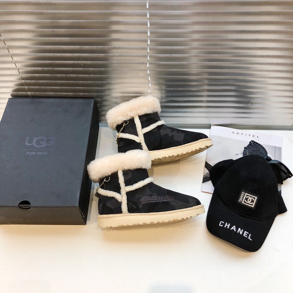 BAPE x UGG 콜라보 커플 방한화 001-286418