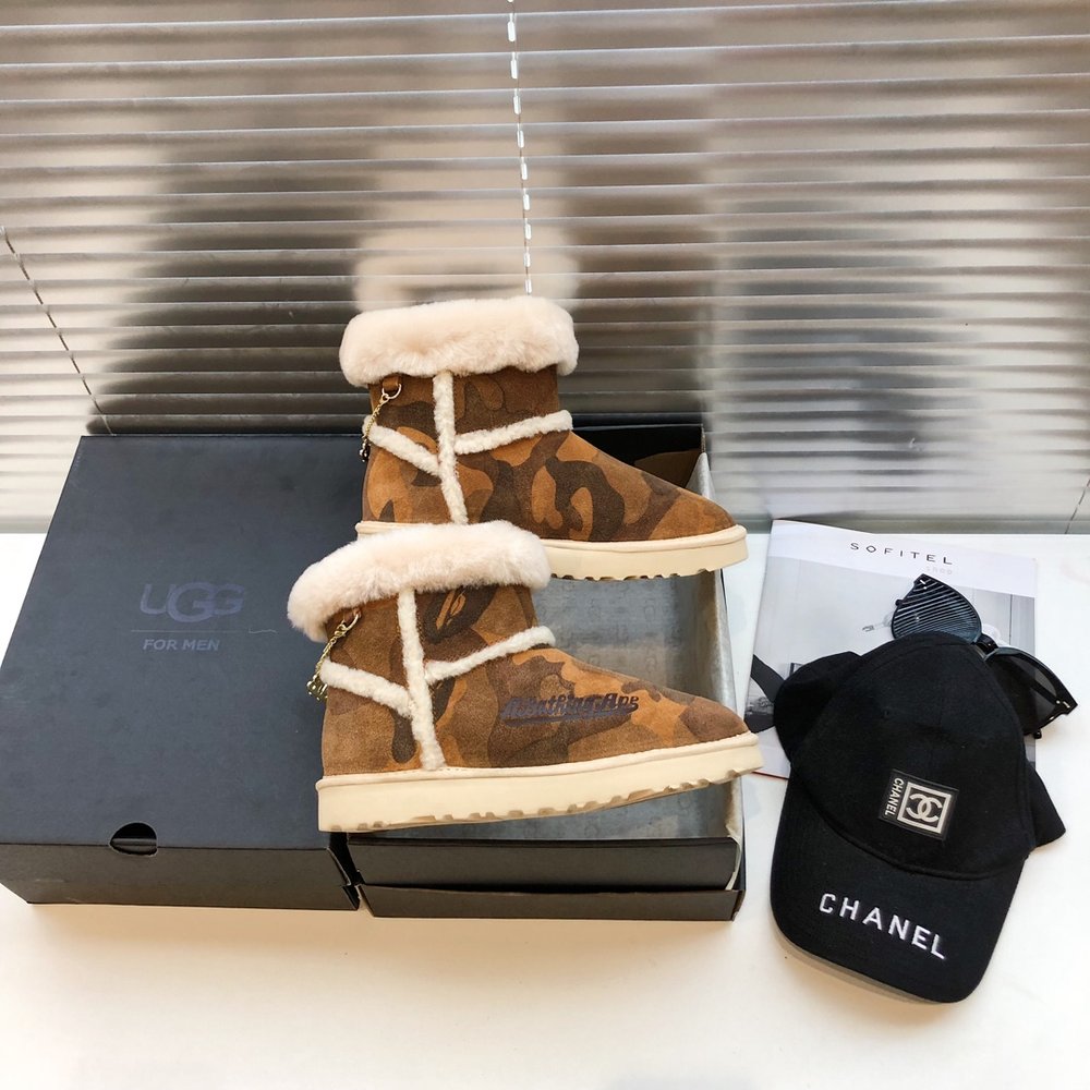 BAPE x UGG 커플 방한 부츠 001-286419