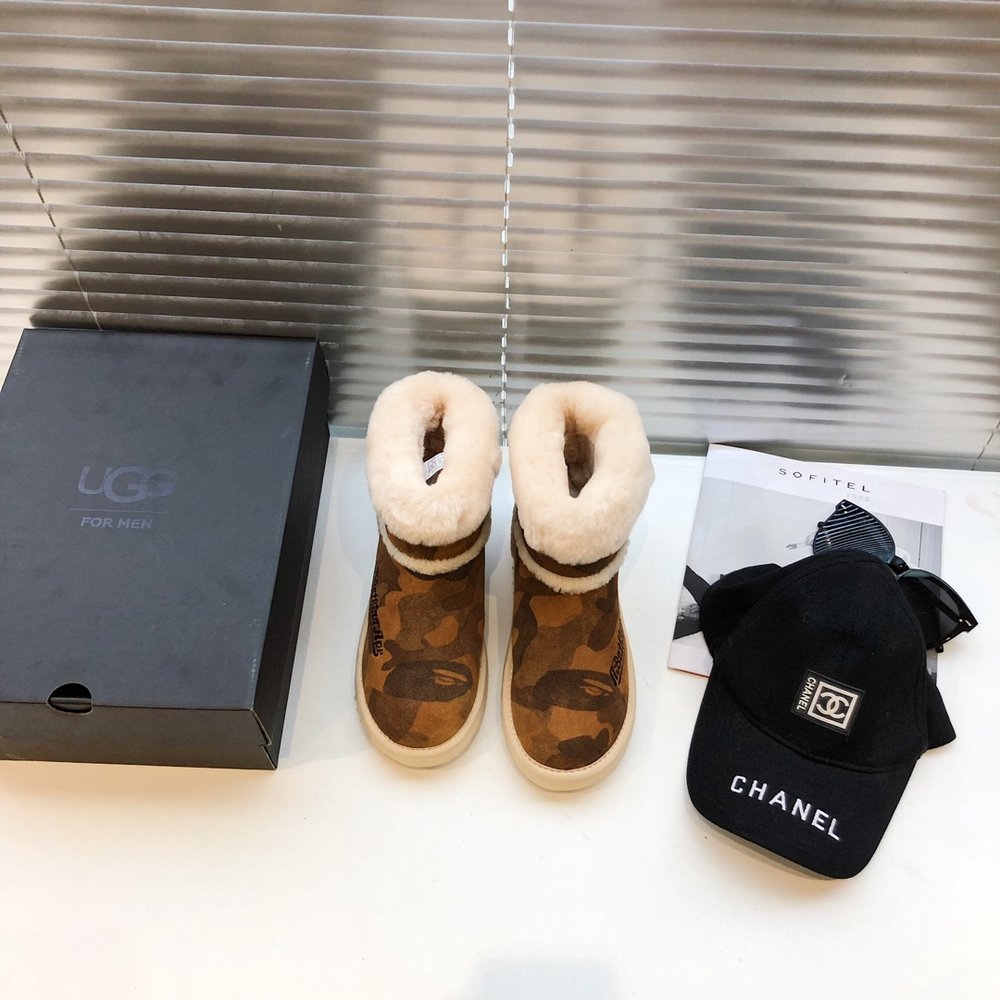 BAPE x UGG 커플 방한 부츠 001-286419
