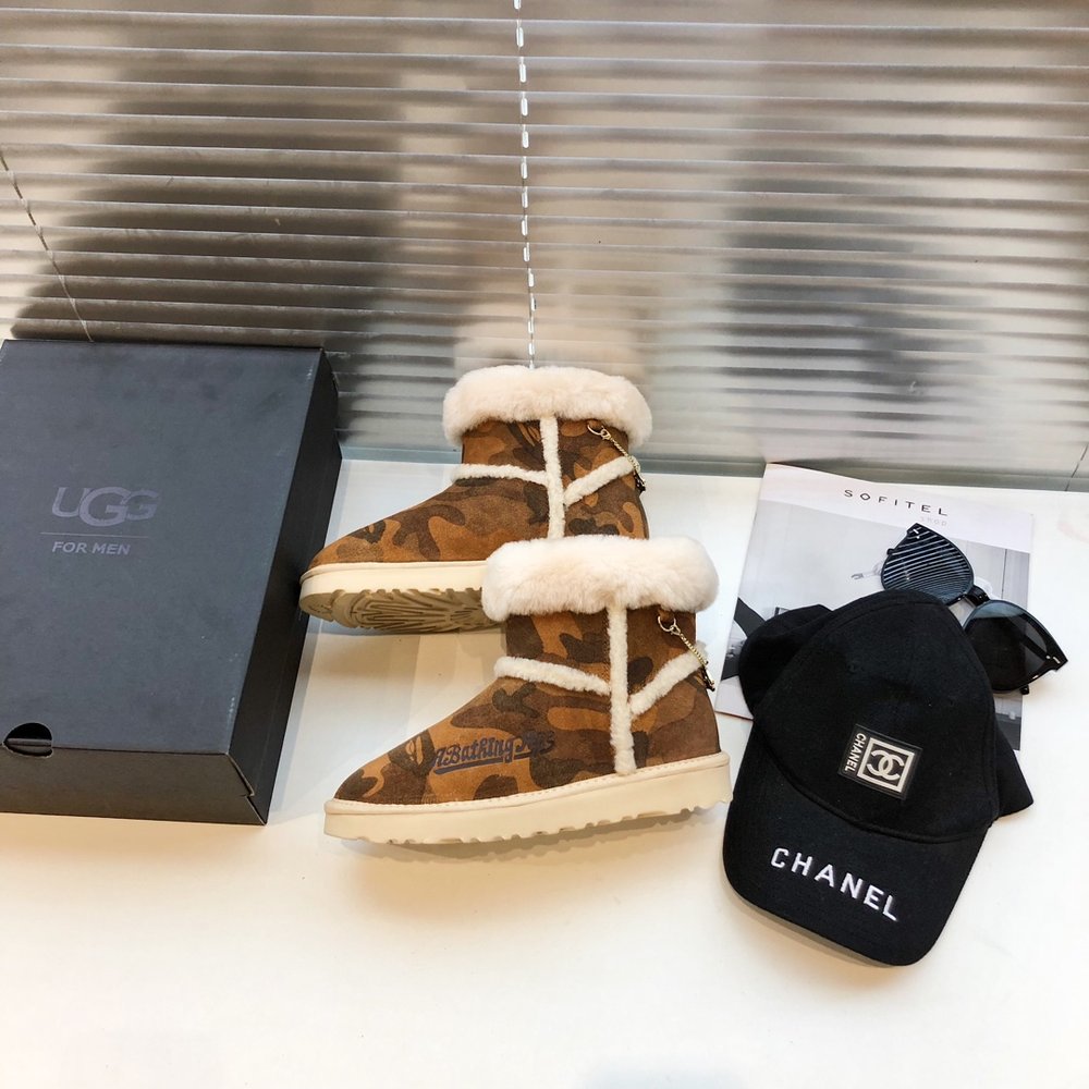 BAPE x UGG 커플 방한 부츠 001-286419