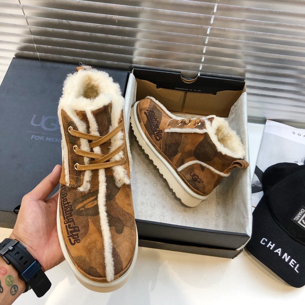 BAPE×UGG 콜라보 커플 부츠 001-286423
