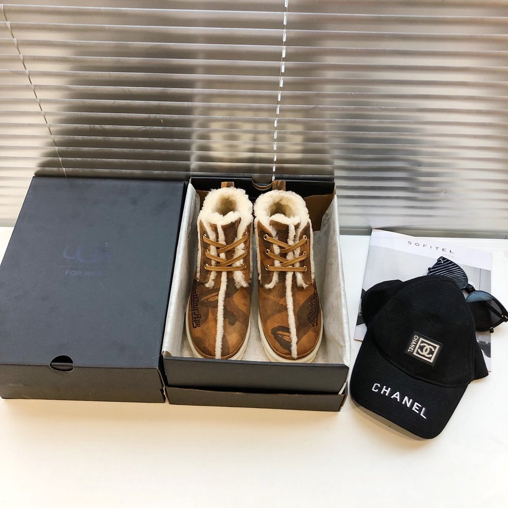 BAPE×UGG 콜라보 커플 부츠 001-286423