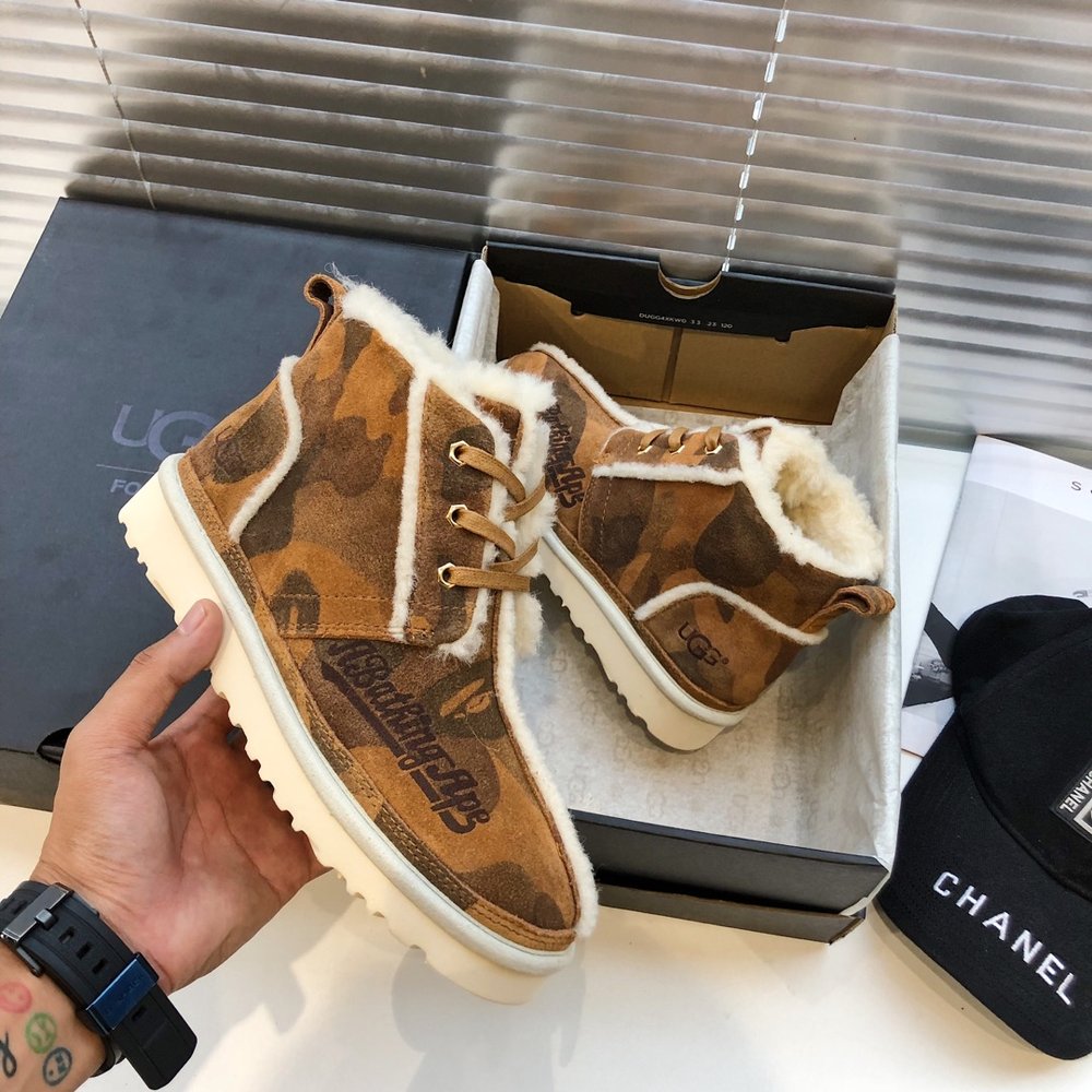 BAPE×UGG 콜라보 커플 부츠 001-286423