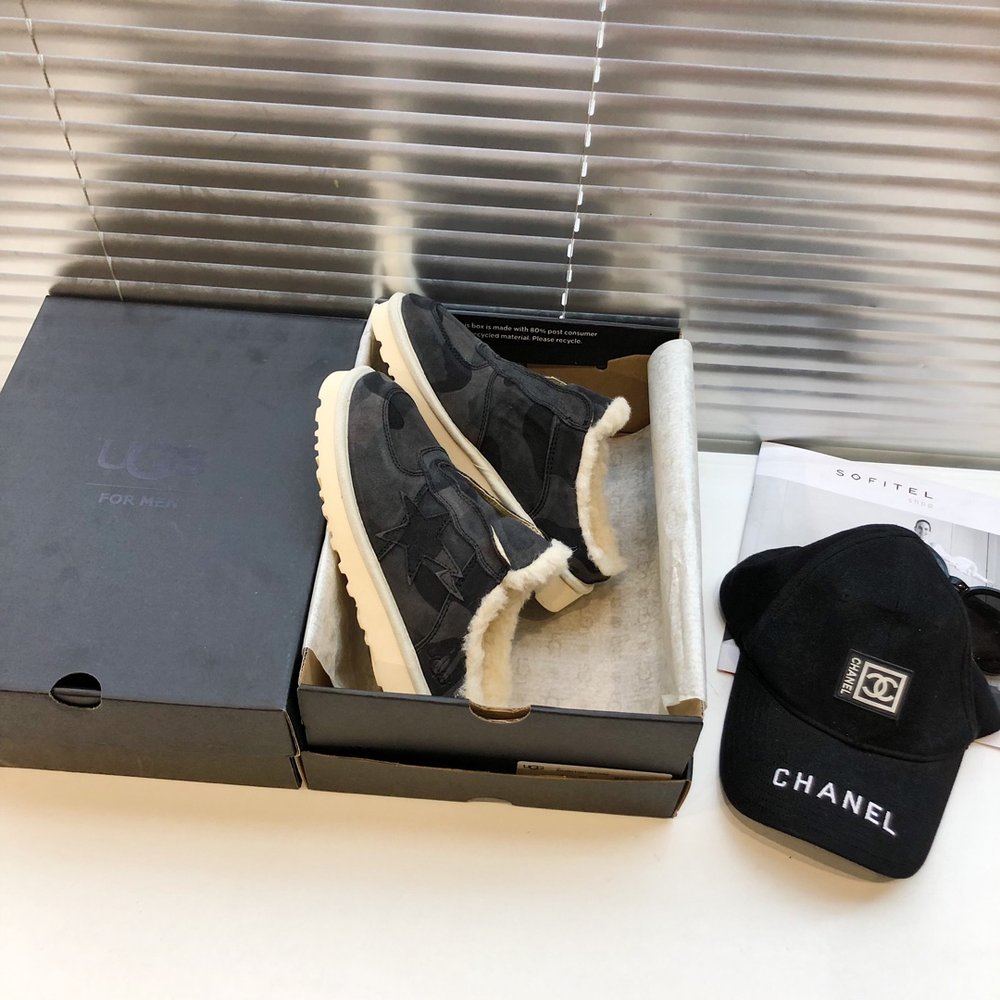 BAPE x UGG 커플 따뜻한 신발 001-286424