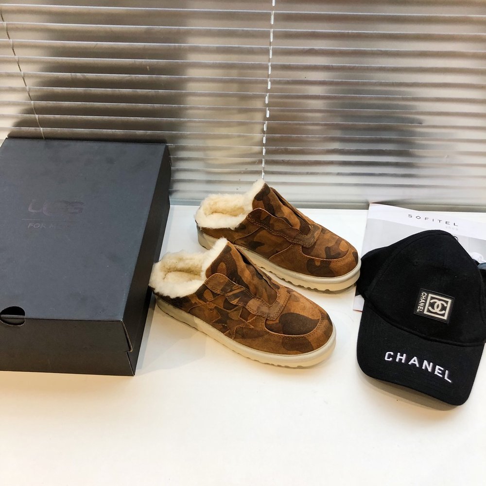 BAPE x UGG 한정판 커플 방한 부츠 001-286425