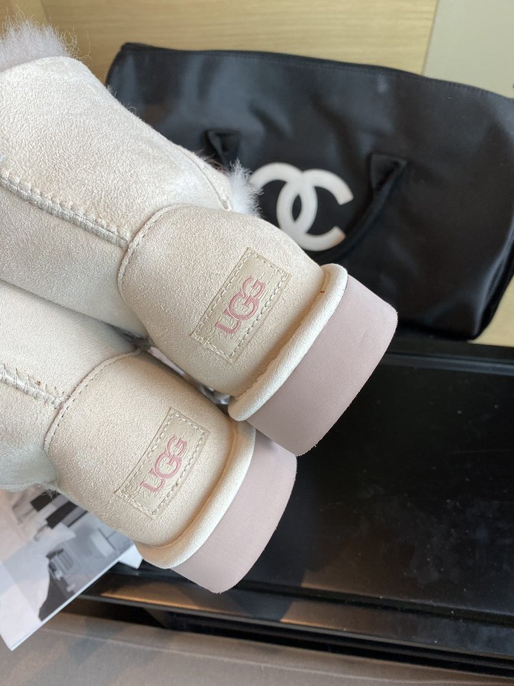 UGG 최고 버전 퍼 볼 부츠 001-286426