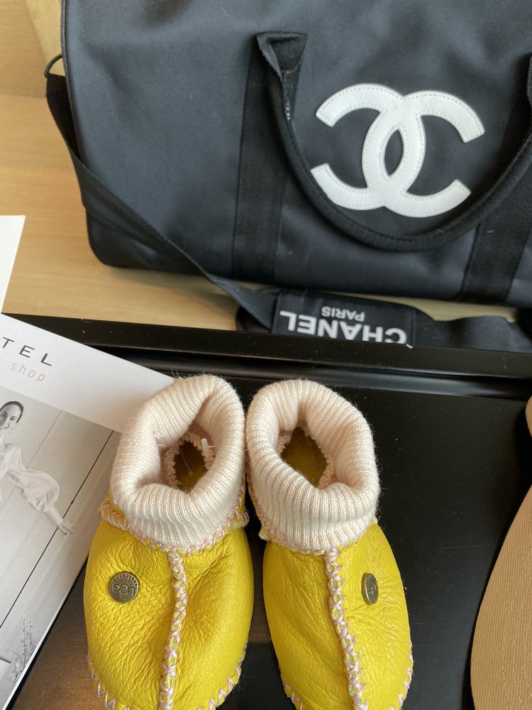 UGG 아기 진짜 양모 보온 신발 001-286431