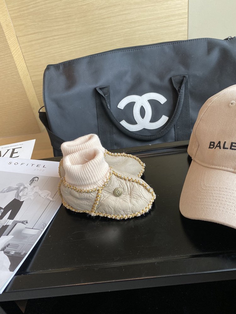 UGG 아기 진짜 양모 보온 신발 001-286431