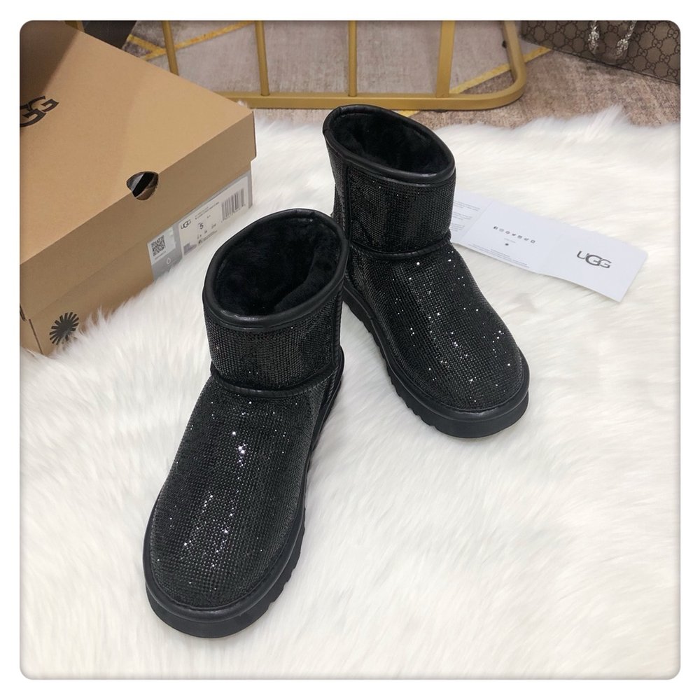 UGG 풀 다이아몬드 로우 부츠 001-286438