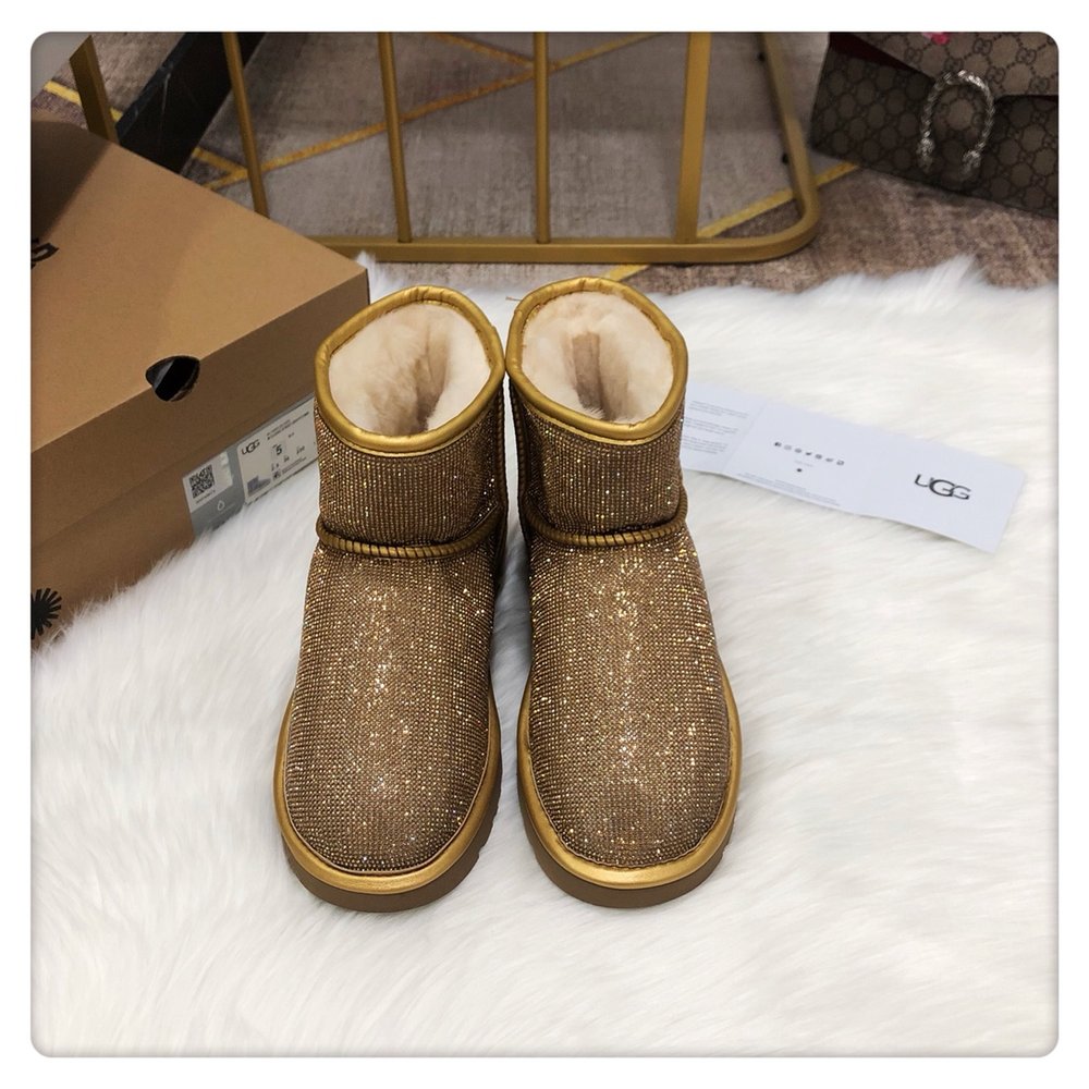 UGG 풀 다이아몬드 스노우 부츠 001-286439