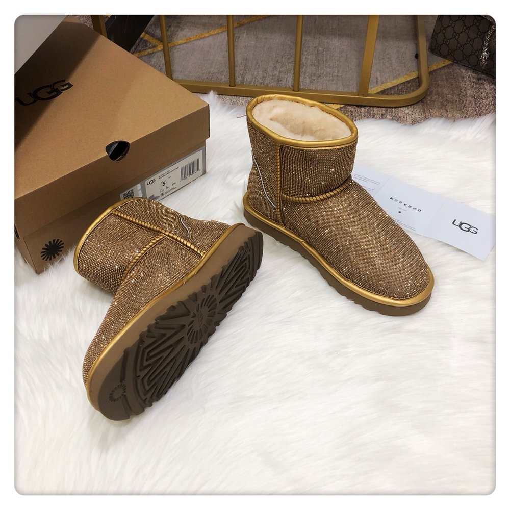 UGG 풀 다이아몬드 스노우 부츠 001-286439