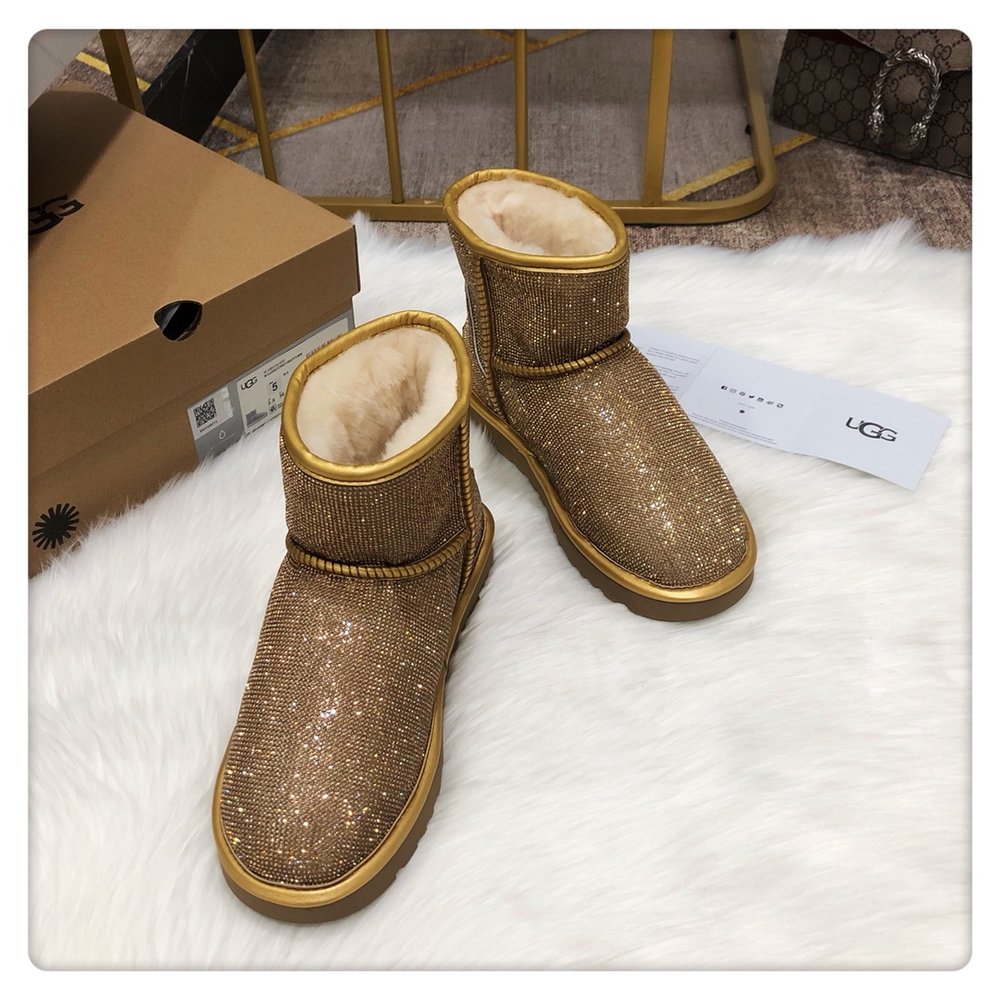 UGG 풀 다이아몬드 스노우 부츠 001-286439