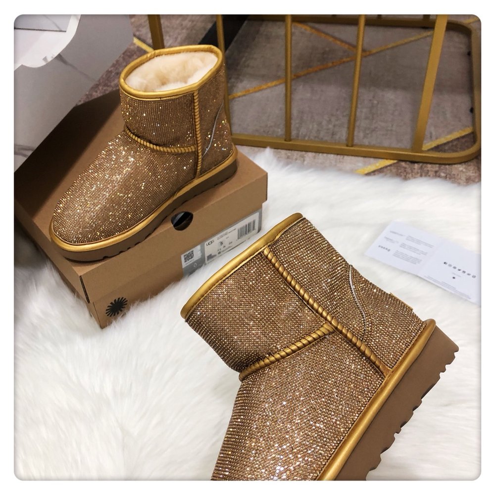UGG 풀 다이아몬드 스노우 부츠 001-286439