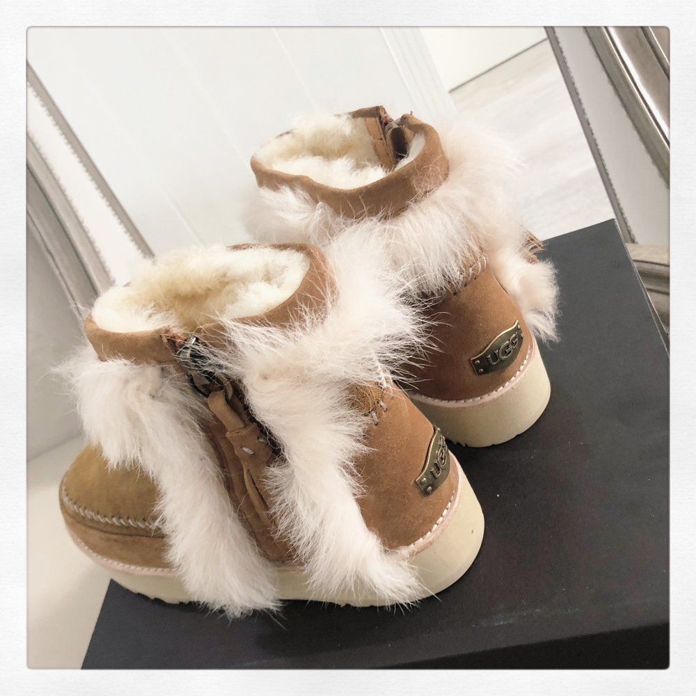 UGG 고버전 패치워크 부츠 001-286444