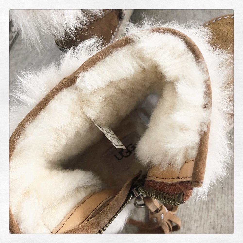 UGG 고버전 패치워크 부츠 001-286444
