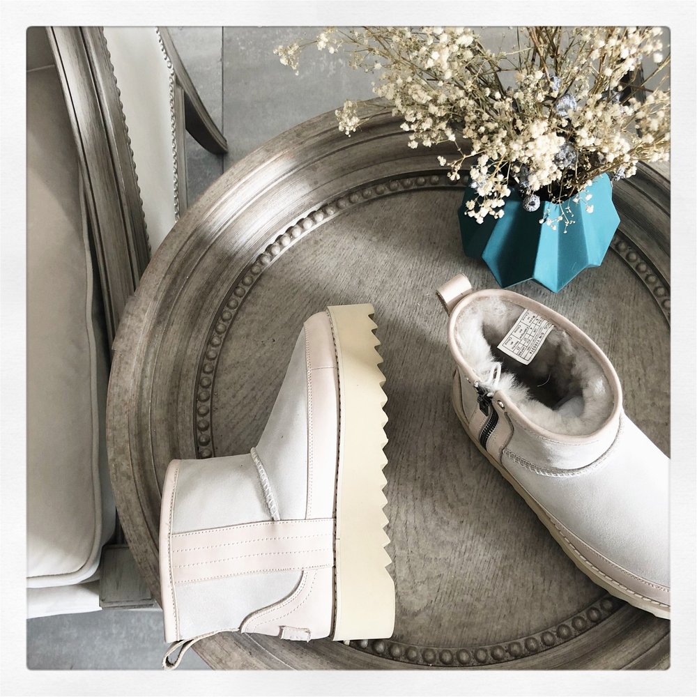 UGG 하이버전 앵클부츠 7CM 굽 001-286446