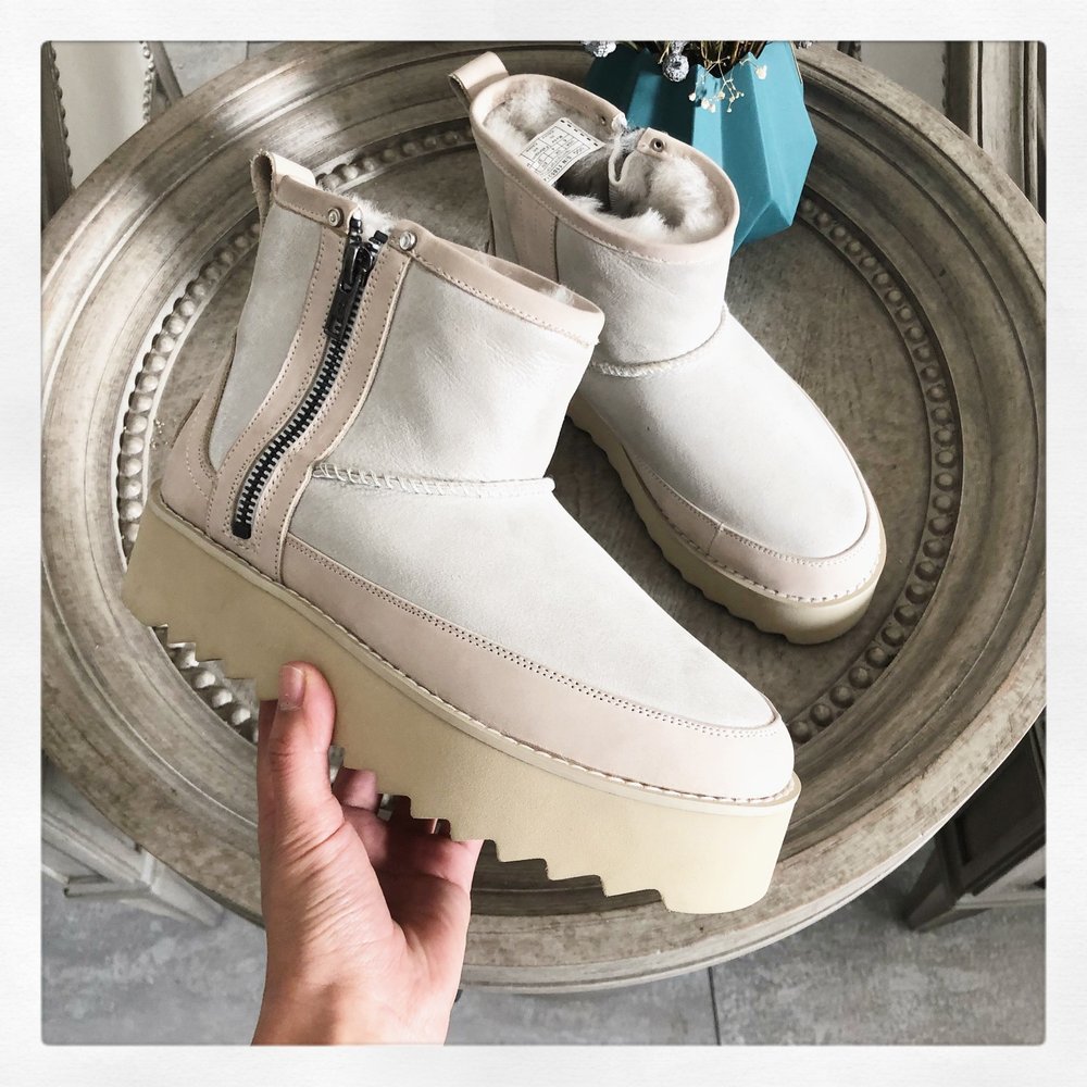 UGG 하이버전 앵클부츠 7CM 굽 001-286446