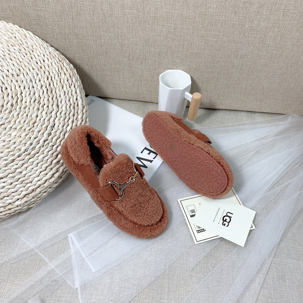 UGG 가을겨울 테디 베어 로퍼 001-286478