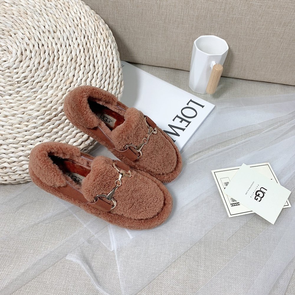 UGG 가을겨울 테디 베어 로퍼 001-286478