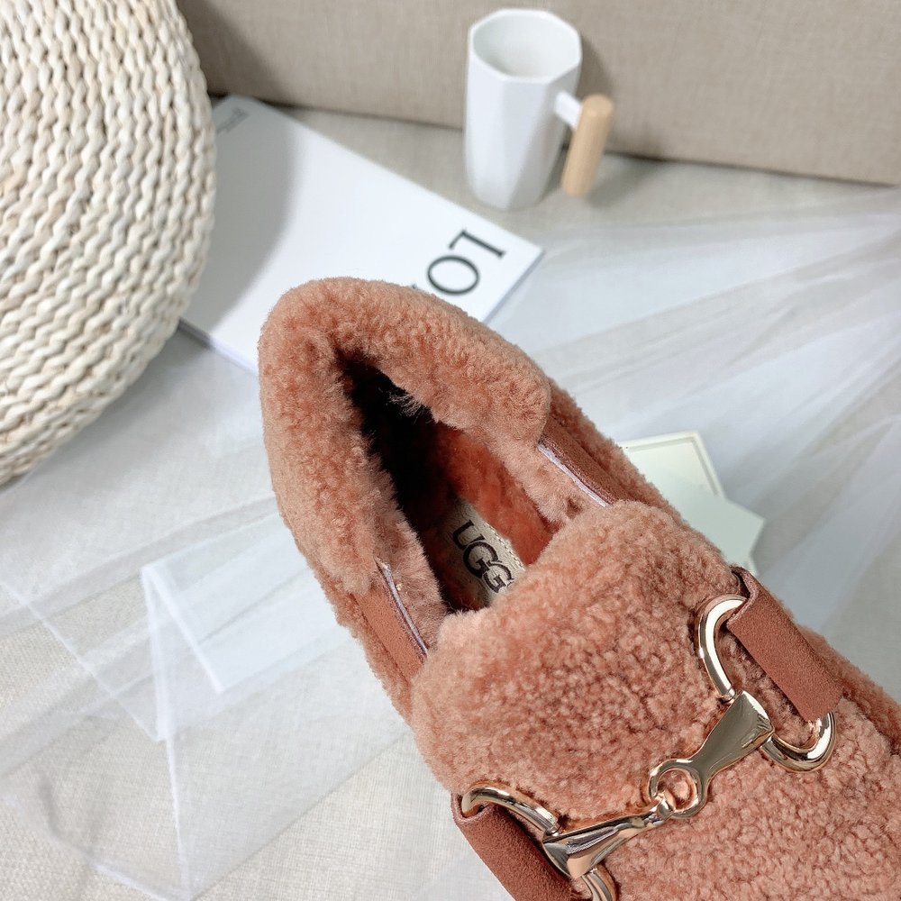 UGG 가을겨울 테디 베어 로퍼 001-286478