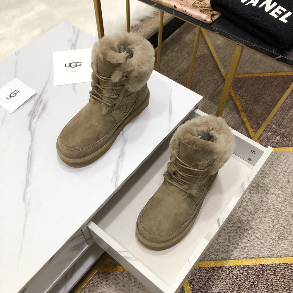 UGG 한정판 바이크 스타일 방한 부츠 001-286481