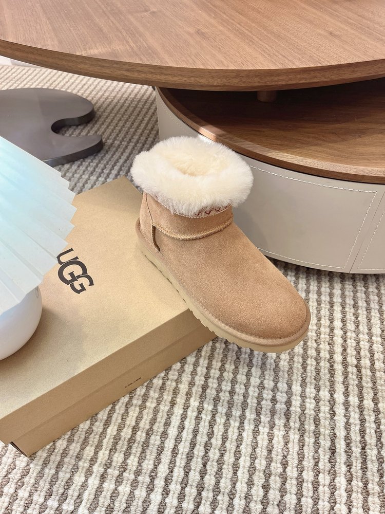 UGG 스웨이드 울 스노우 부츠 001-286484
