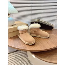 UGG 스웨이드 울 스노우 부츠 001-286484