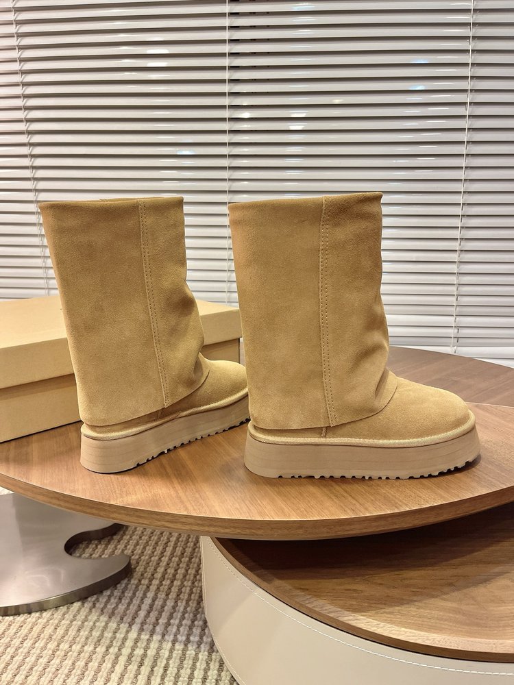 닝이줘 동일 모델 UGG 두꺼운 밑창 스노우부츠 001-286492