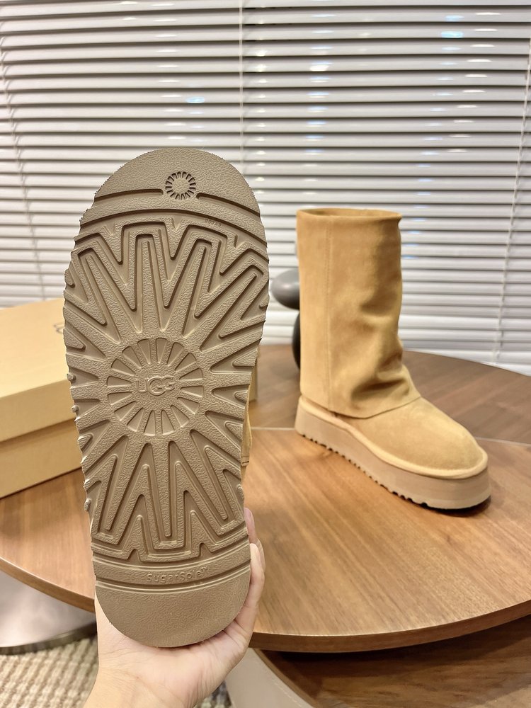 닝이줘 동일 모델 UGG 두꺼운 밑창 스노우부츠 001-286492