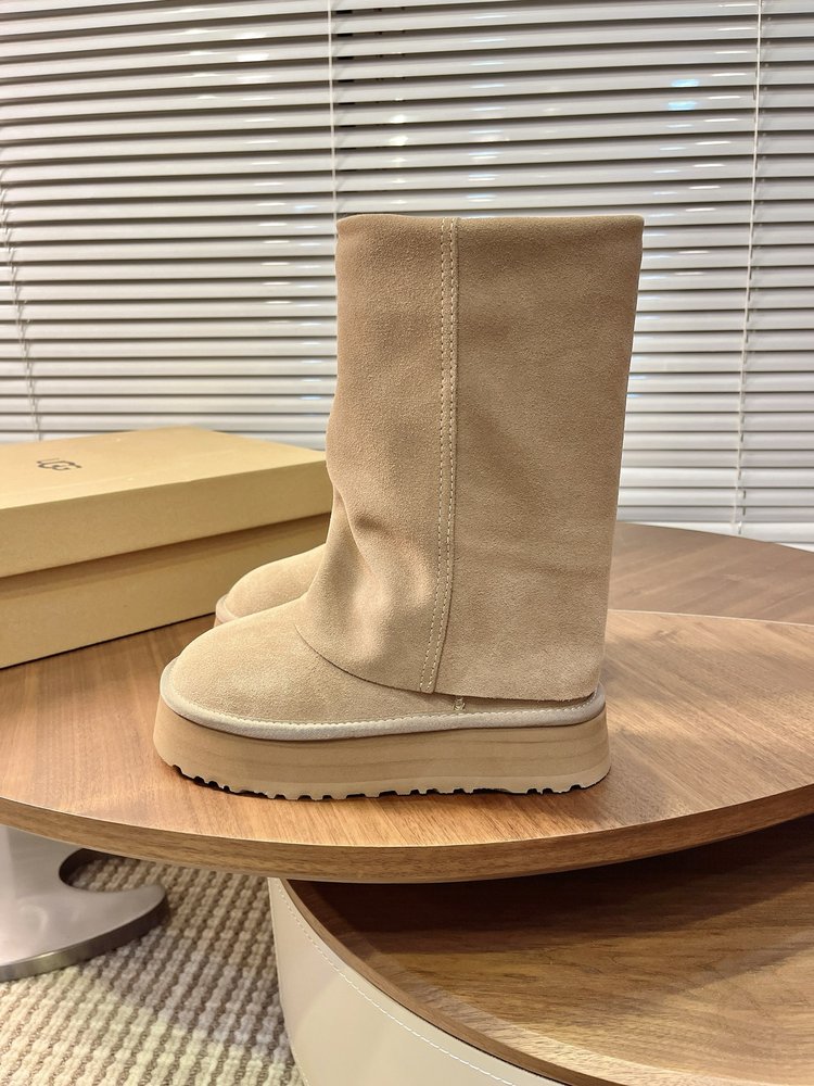 UGG 닝이줘 동일 디자인 두꺼운 밑창 스노우 부츠 001-286494