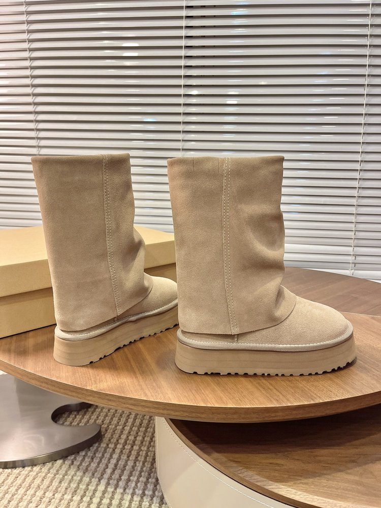 UGG 닝이줘 동일 디자인 두꺼운 밑창 스노우 부츠 001-286494