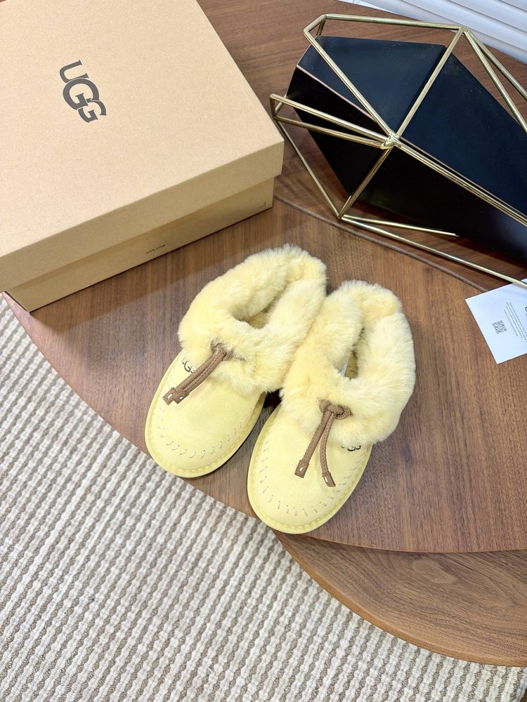 코켓 스티치 퍼 슬리퍼 001-286498