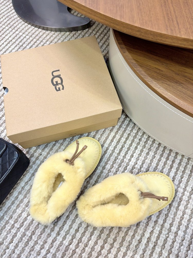코켓 스티치 퍼 슬리퍼 001-286498