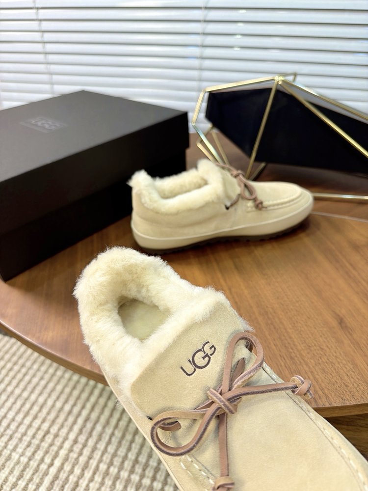 UGG 퍼플 플랫슈즈 001-286502