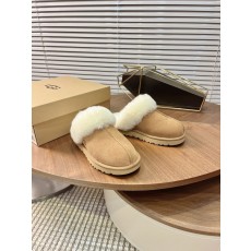 UGG 가을 얇은 바닥 털 슬리퍼 001-286512
