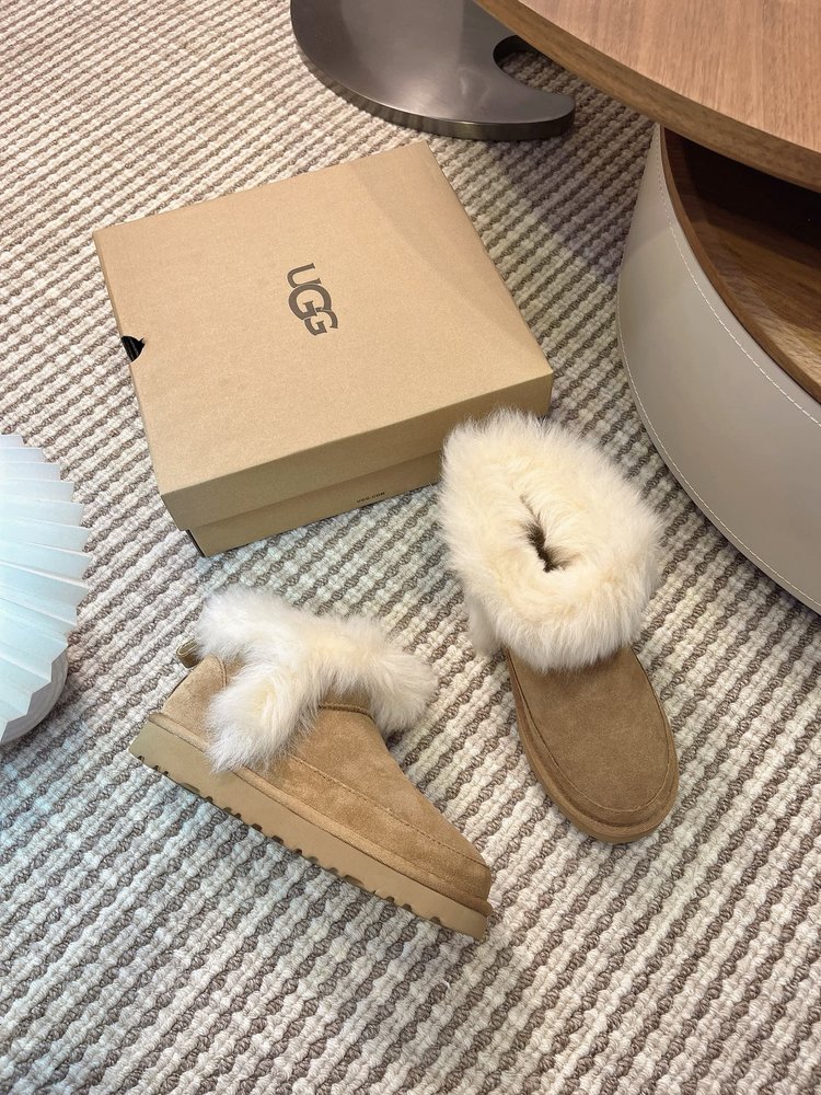 UGG 디치쿠트 롱 퍼 숏부츠 001-286516