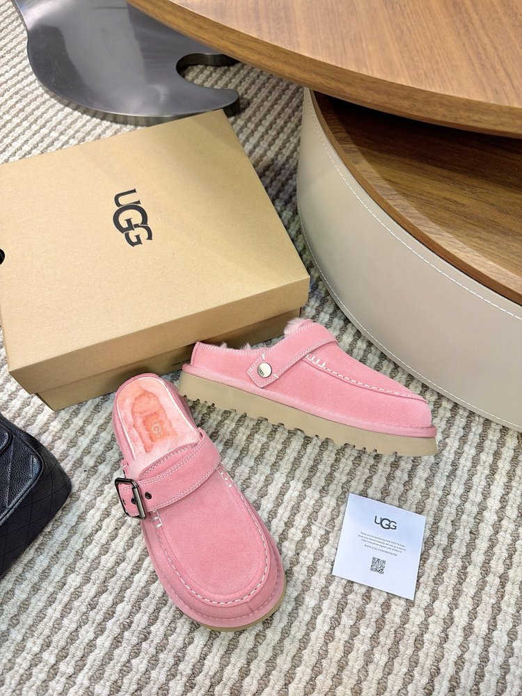 UGG 에블리나 크로그 털슬리퍼 001-286533