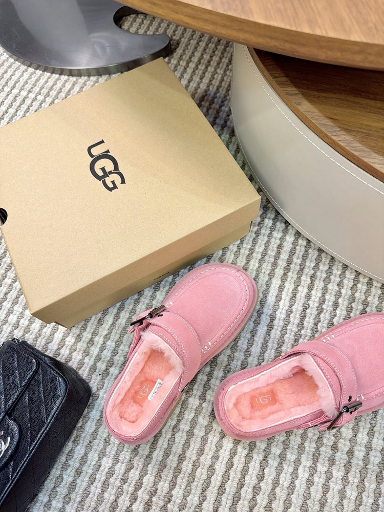 UGG 에블리나 크로그 털슬리퍼 001-286533