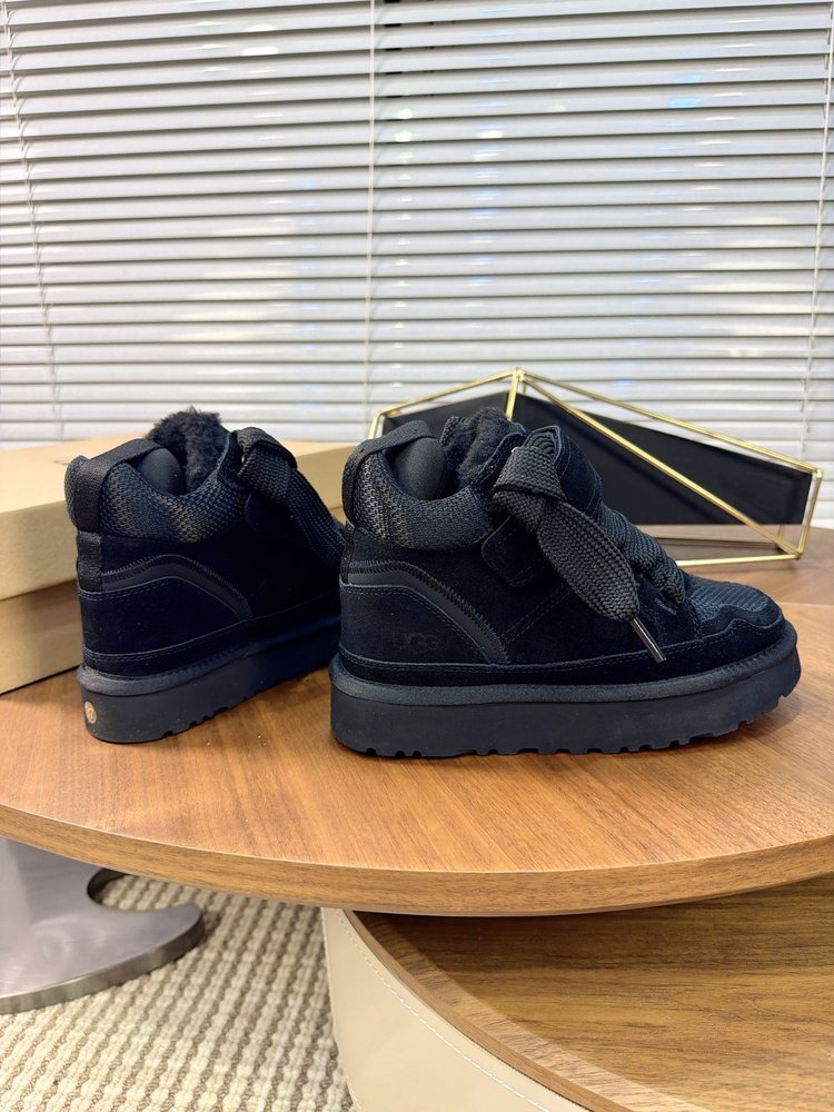 Ugg 메르 굽 하이탑 울 캐주얼 신발 001-286538