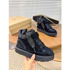Ugg 메르 굽 하이탑 울 캐주얼 신발 001-286538