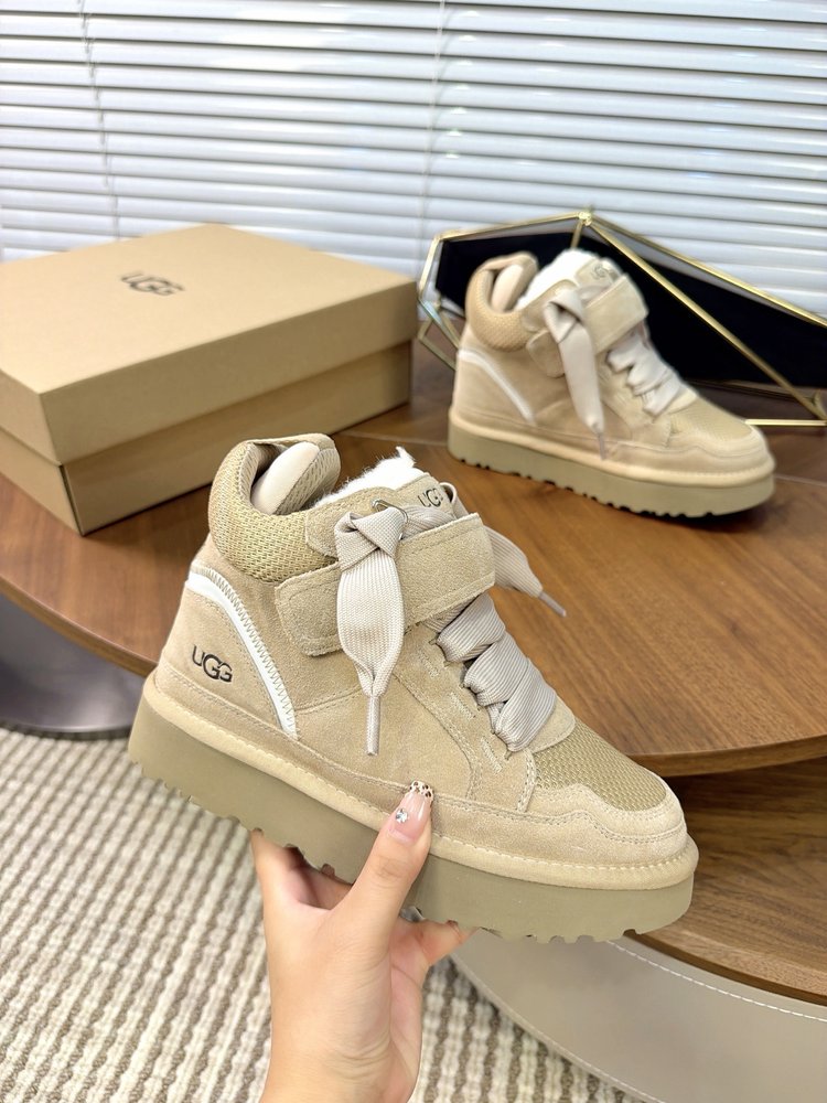 UGG 신상 메이어 힐 하이탑 울 캐주얼 신발 001-286539