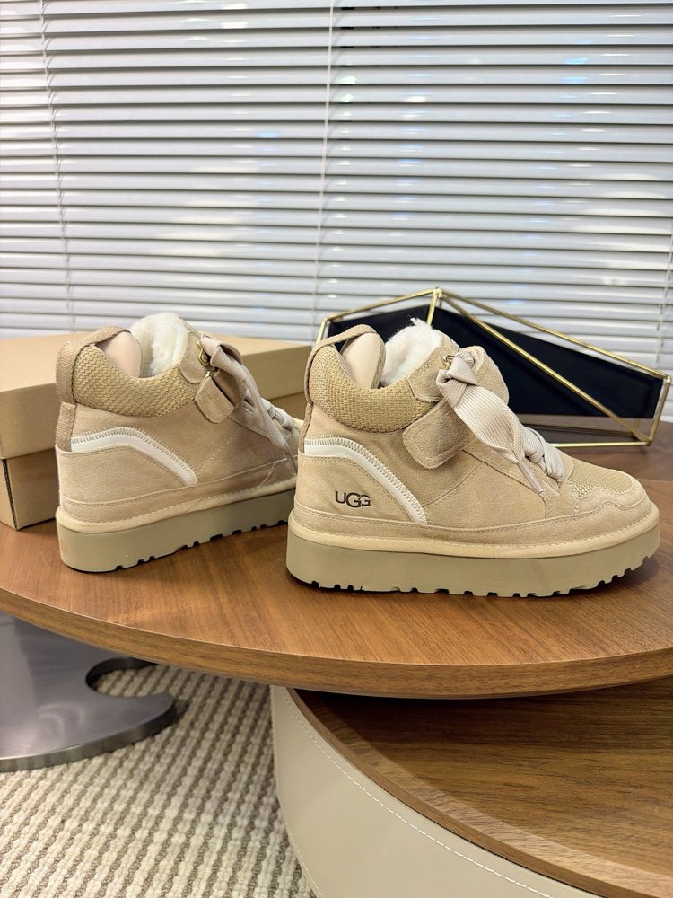 UGG 신상 메이어 힐 하이탑 울 캐주얼 신발 001-286539