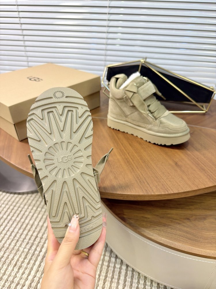 UGG 여성 메이얼 힐 하이탑 울 캐주얼 신발 001-286540