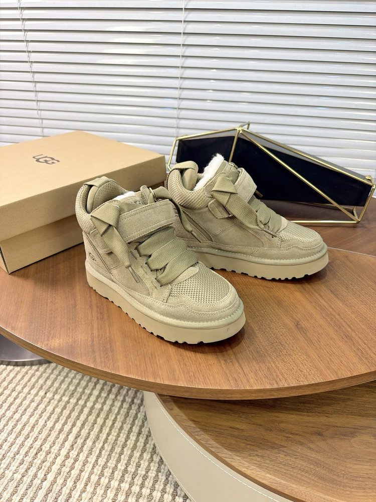 UGG 여성 메이얼 힐 하이탑 울 캐주얼 신발 001-286540