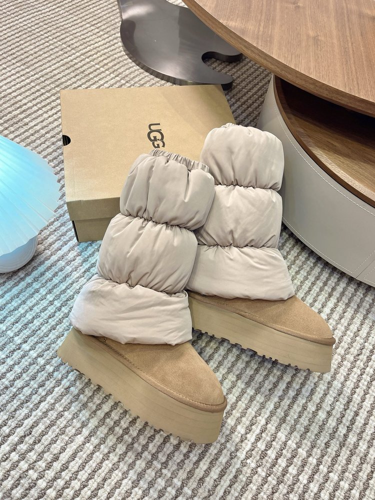 UGG 스트레치 부츠 방한 부츠 슬리퍼 겸용 001-286544