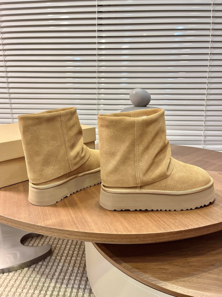 UGG 닝이줘 동상 두꺼운 바닥 스노우부츠 001-286569