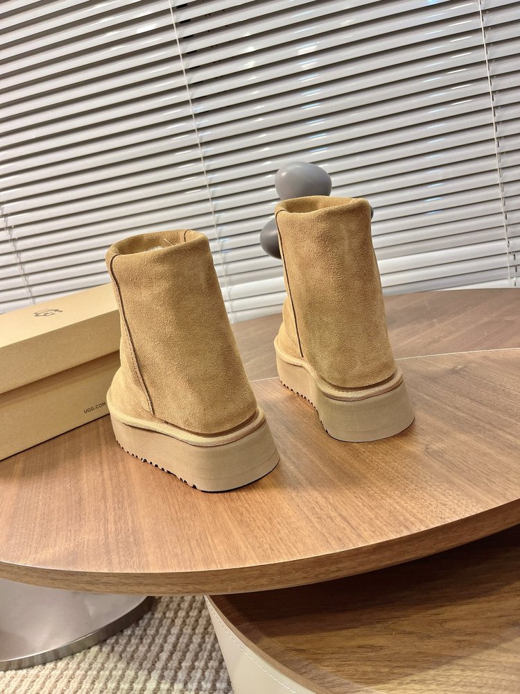 UGG 닝이줘 동상 두꺼운 바닥 스노우부츠 001-286569