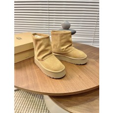 UGG 닝이줘 동상 두꺼운 바닥 스노우부츠 001-286569