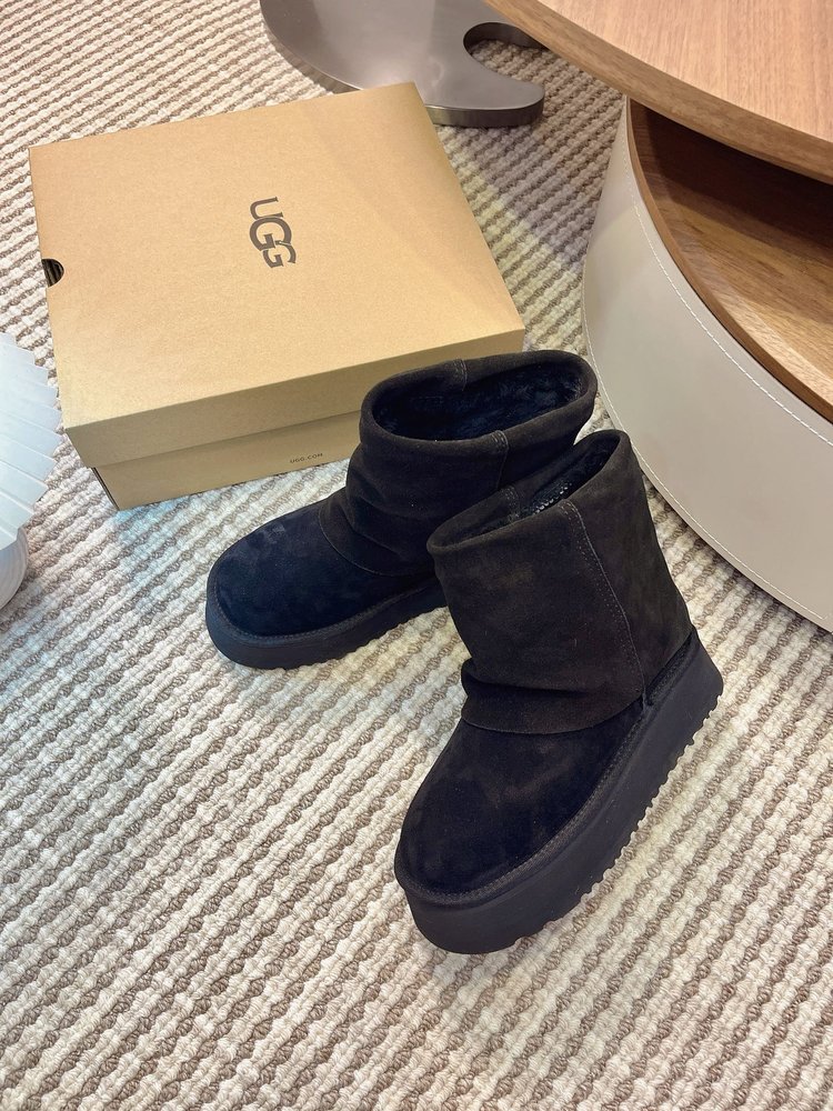 UGG 닝이줘 동창 두꺼운 밑창 스노우 부츠 001-286570