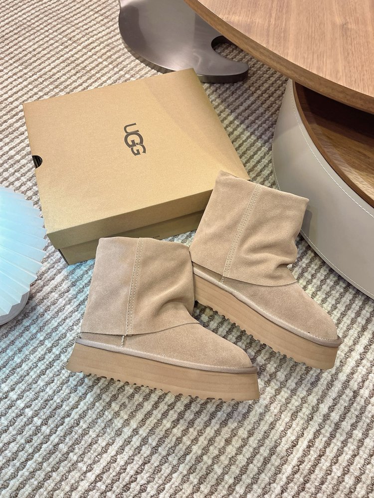 UGG 두꺼운 밑창 스노우 부츠 001-286571